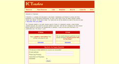 Desktop Screenshot of icteachers.co.uk